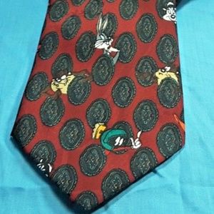 Looney Tunes Mania 1993 Warner Bros 59" Tie